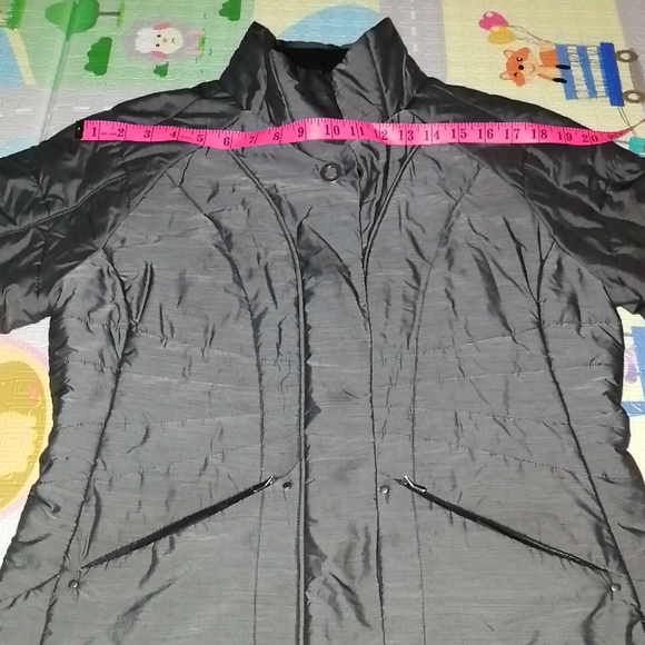 EUC Smartwool fall/winter jacket with knit collar - Picture 13 of 16